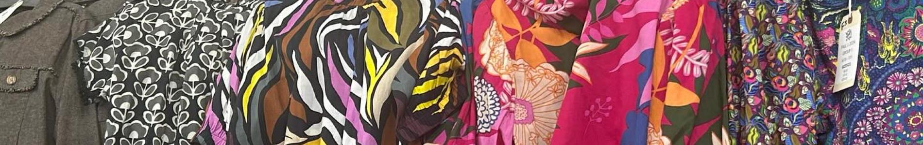 Rack of fun clothing 