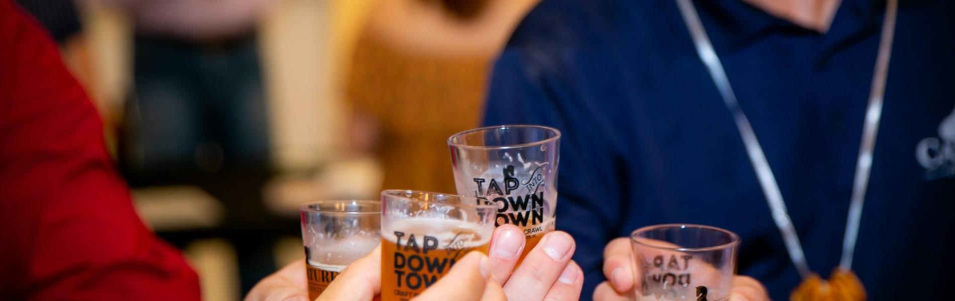 Tap into Downtown glasses