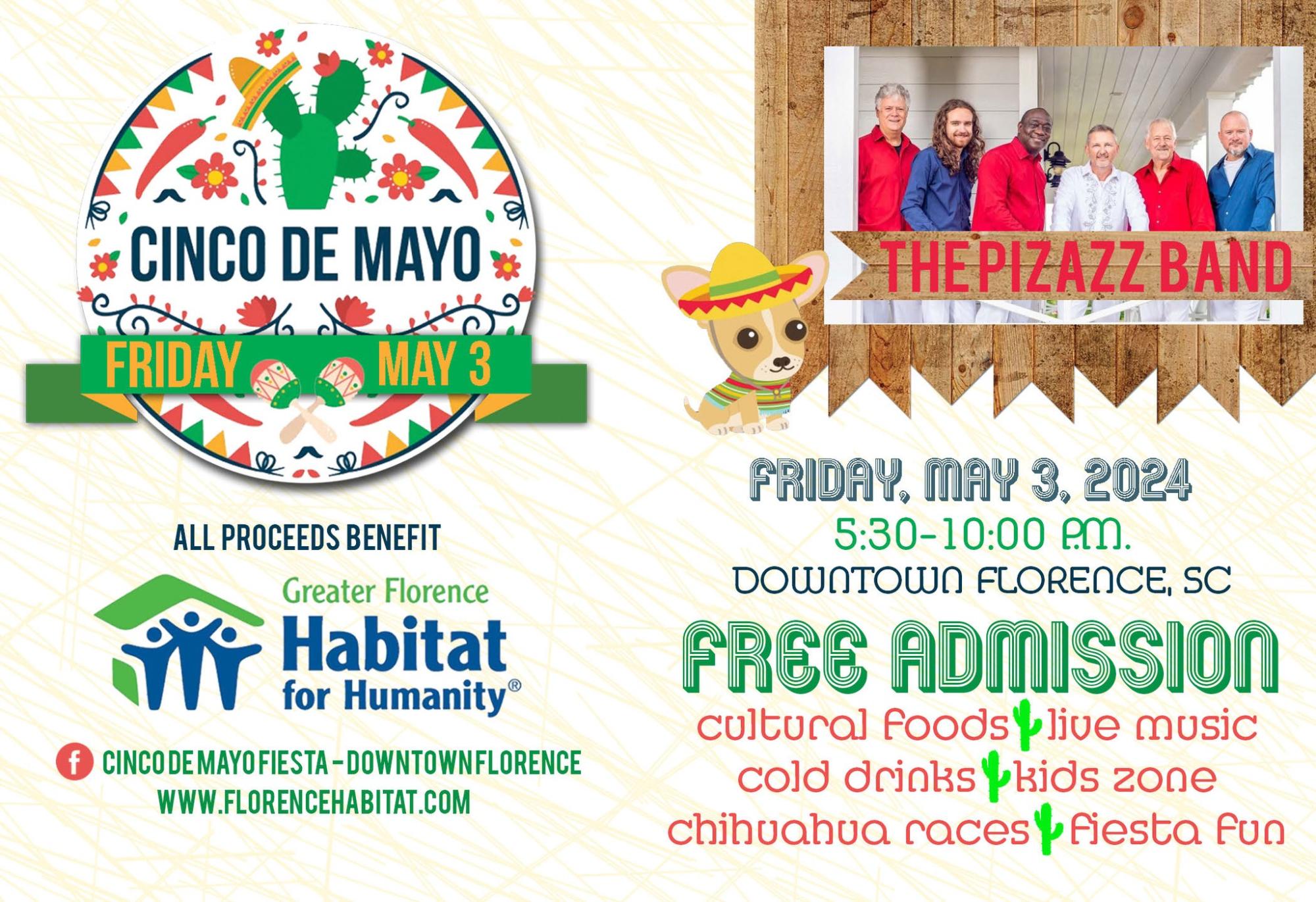 Flyer for Cinco de Mayo